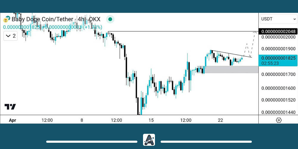تحلیل تکنیکال ارز Babydoge امروز