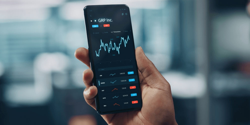 انواع برنامه ترید با گوشی