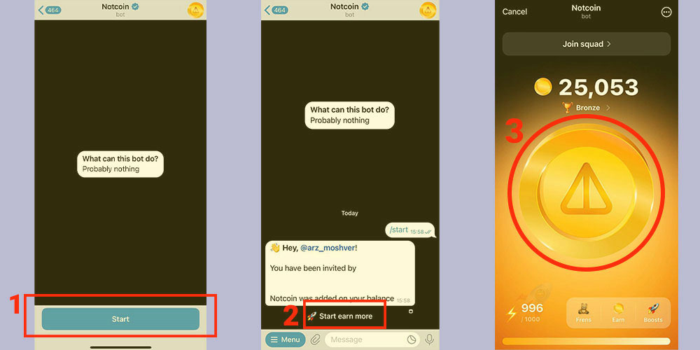 بازی تلگرامی نات کوین