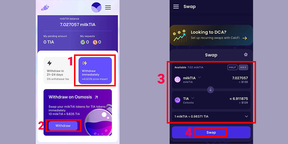 دریافت ایردراپ ارز MILK