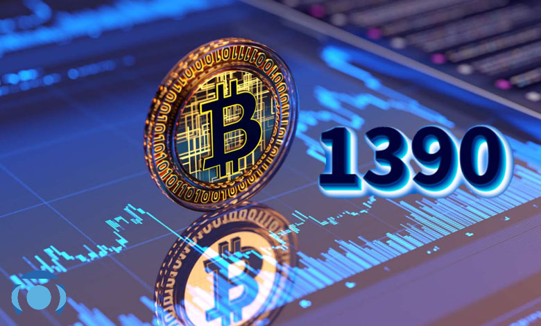 قیمت بیت کوین سال ۹۰