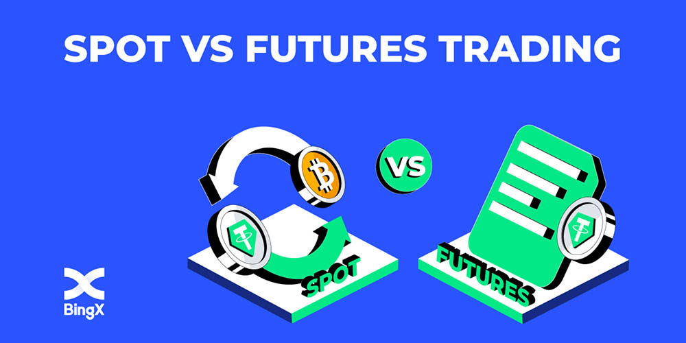 معاملات اسپات و فیوچرز در صرافی BingX