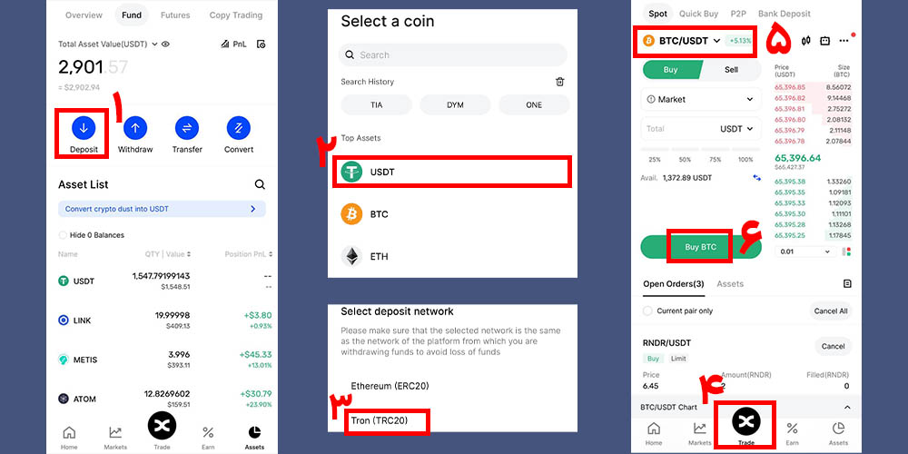 خرید ارز دیجیتال از بینگ ایکس