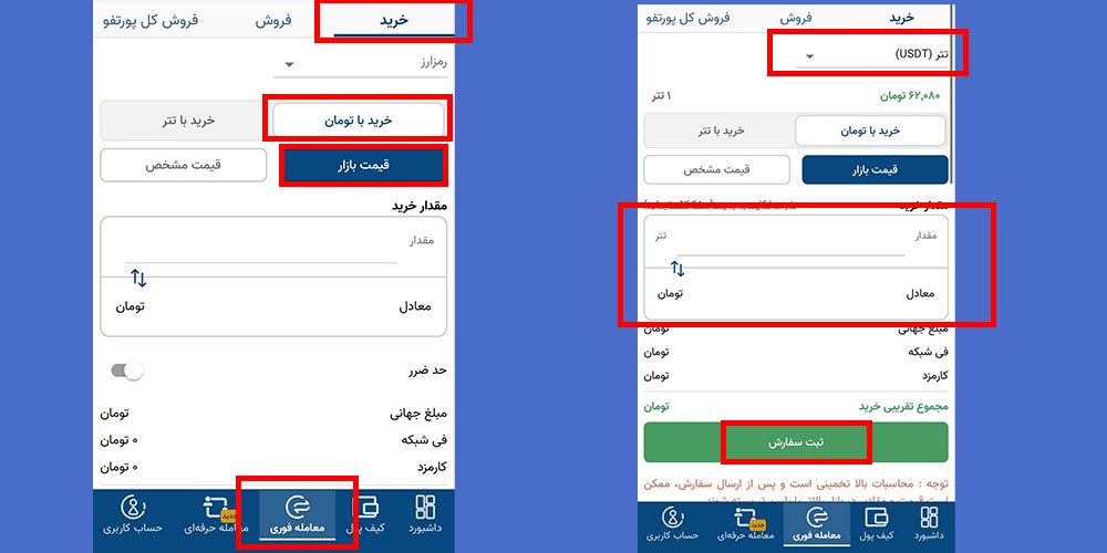خرید تتر از آبان تتر
