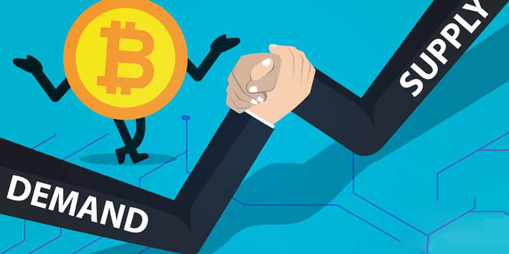عرضه و تقاضا بیت کوین