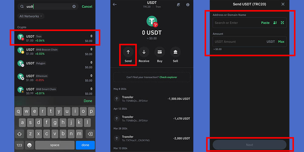 انتقال ارز از تراست ولت به ال بانک