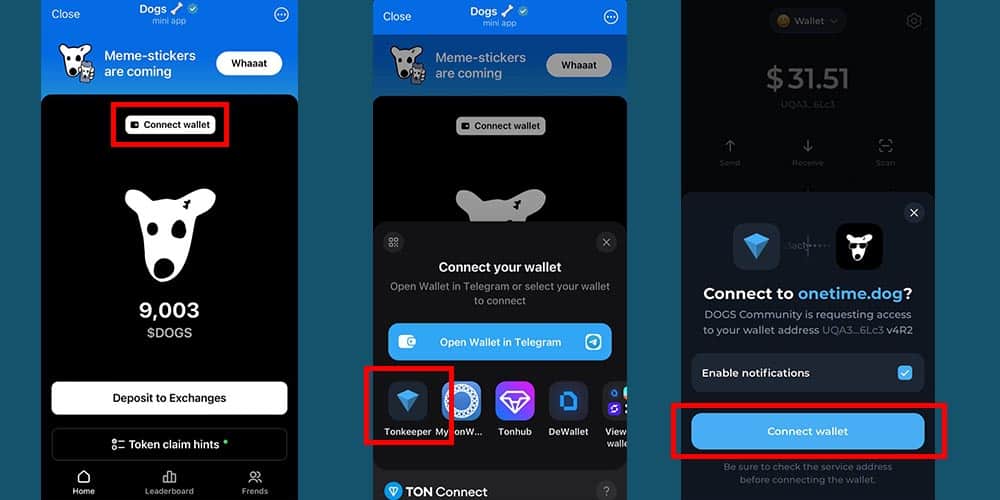 اتصال داگز به تون کیپر