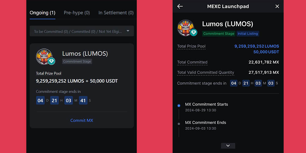 لانچ پد صرافی مکسی ارز Lumos