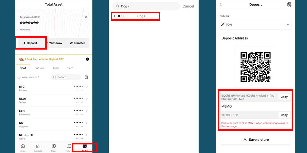 واریز ارز داگز به صرافی خارجی