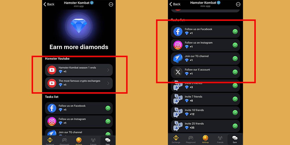 تسک های فصل دوم همستر کامبت
