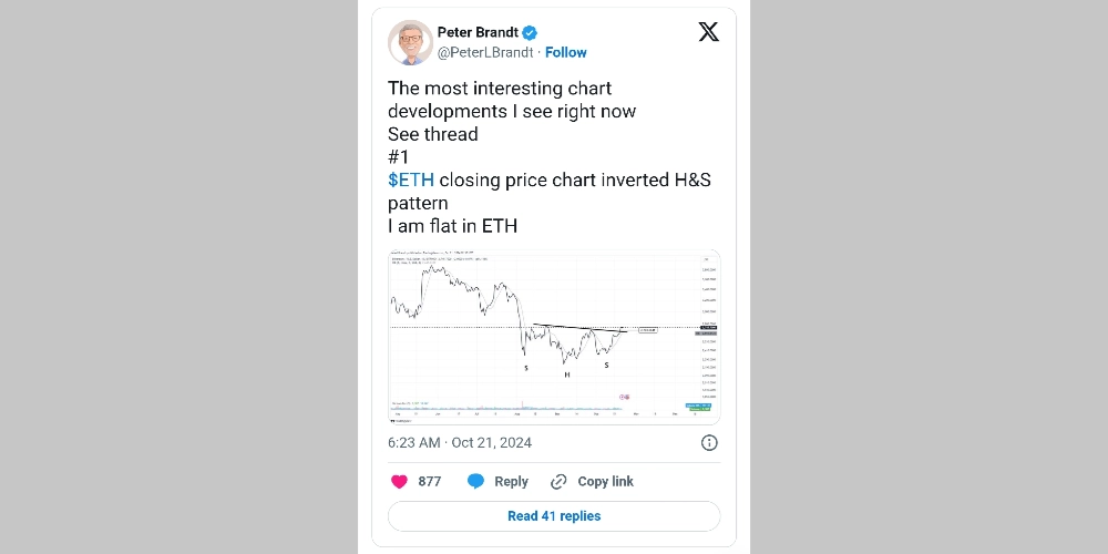 توییت برندت در مورد رشد اتریوم