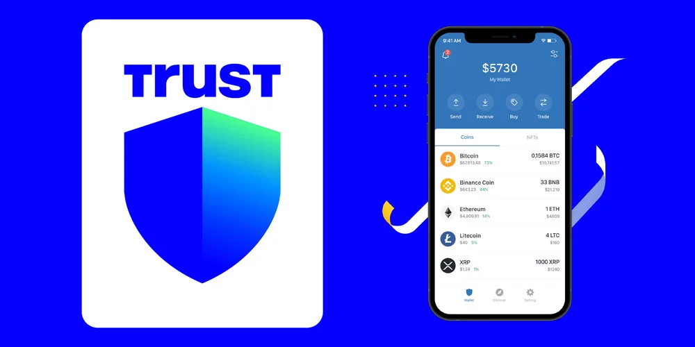 تراست ولت برای ترید با گوشی