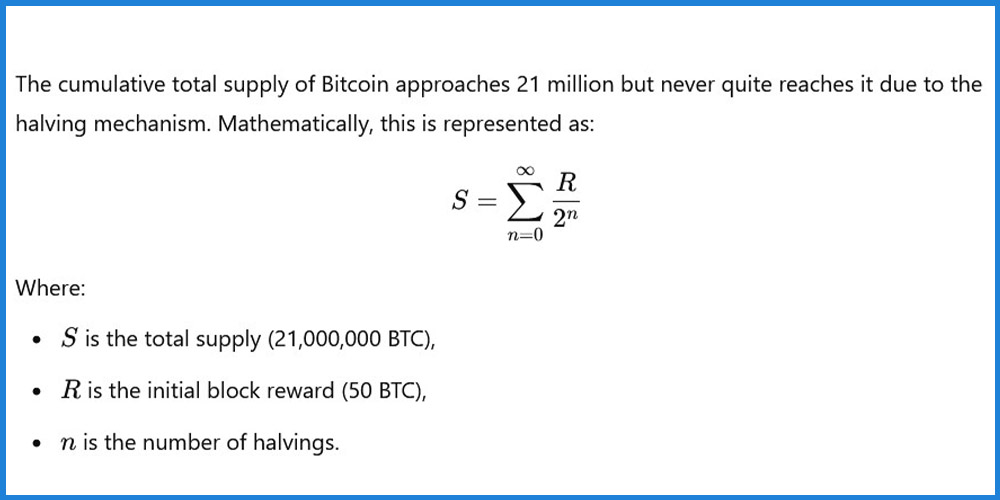 استخراج تعداد کل بیت کوین