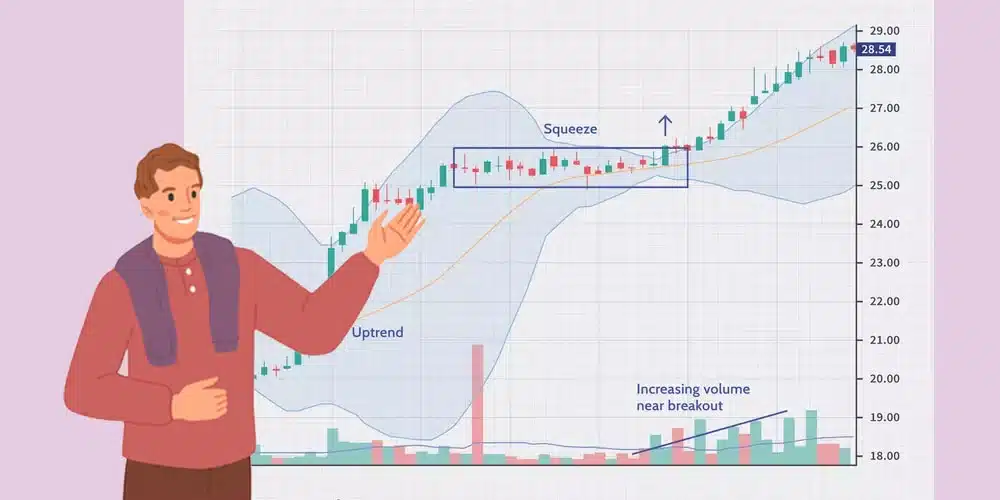 استراتژی فشردگی بولینگر باند
