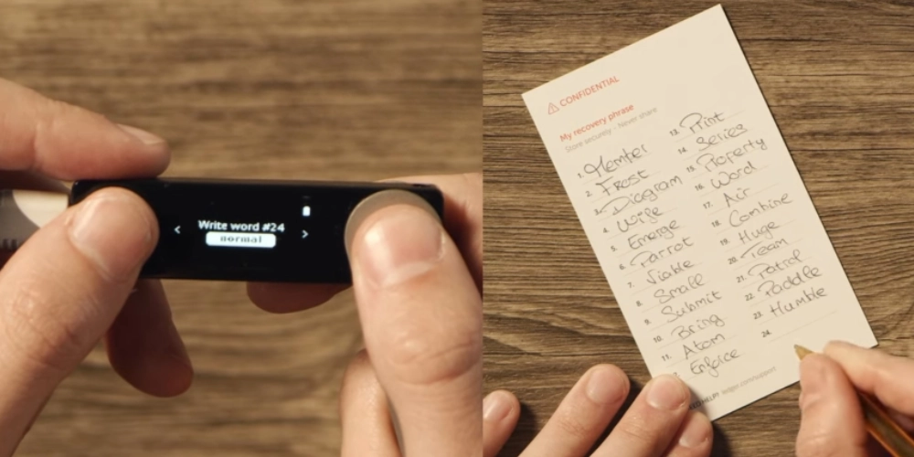 ریکاوری کد ولت لجر