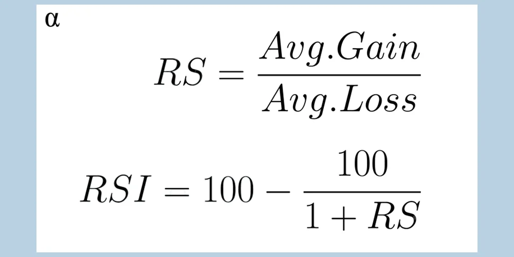 فرمول محاسبه اندیکاتور RSI