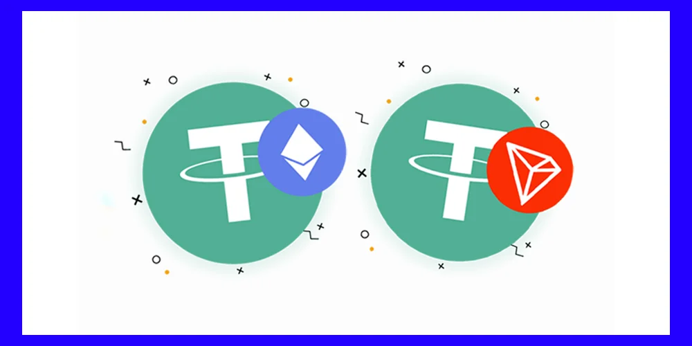 تتر در شبکه ترون و اتریوم