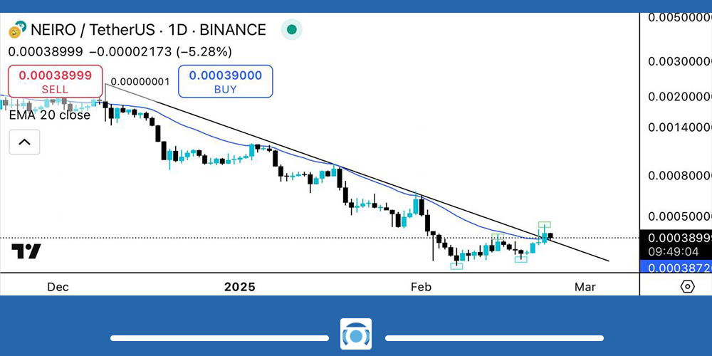 احتمال رشد قیمت ارز NEIRO