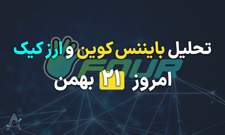 تحلیل بایننس کوین و ارز کیک امروز 21 بهمن