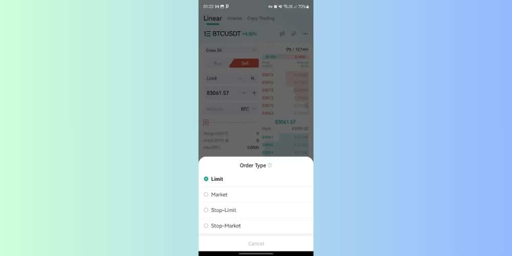 انتخاب نوع قرارداد