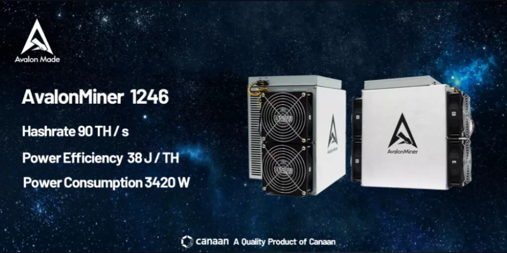 ماینر کم مصرف avalon