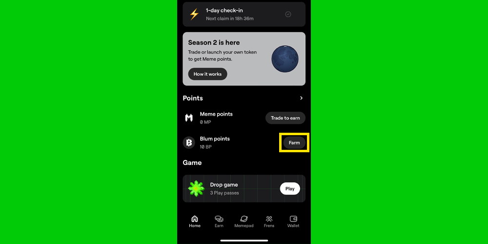 گرفتن Blum Point به‌صورت خودکار
