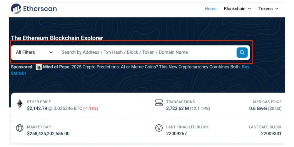 روش پیدا کردن آدرس کانترکت