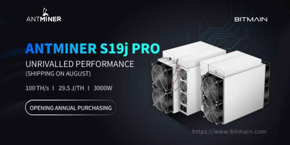 کم مصرف ترین ماینر با تراهش بالا s19jpro