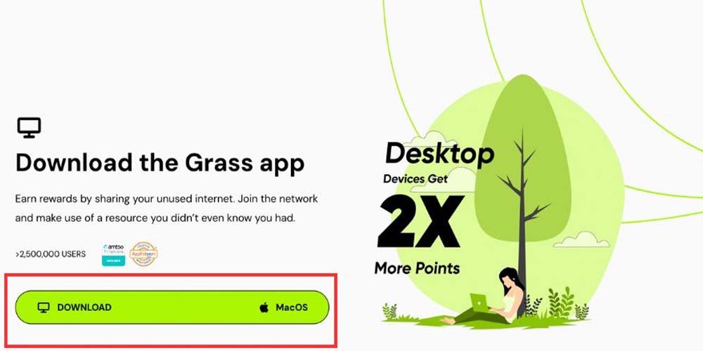 شرکت در ایردراپ گرس