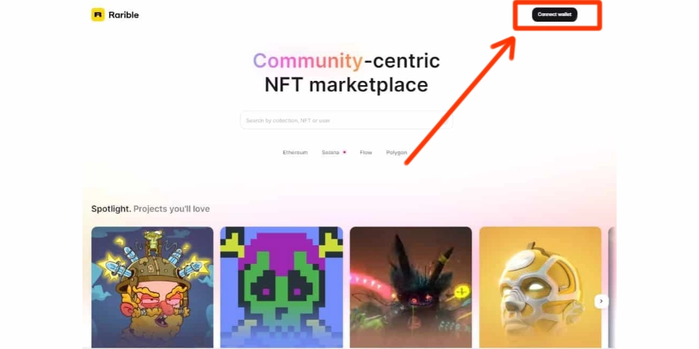 ساخت NFT در Rarible