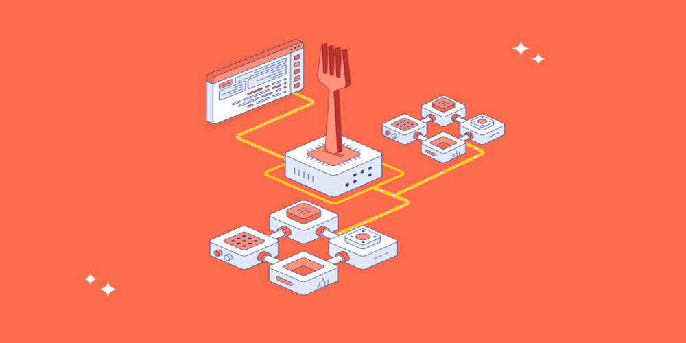 تقسیم شبکه در سافت فورک و هارد فورک