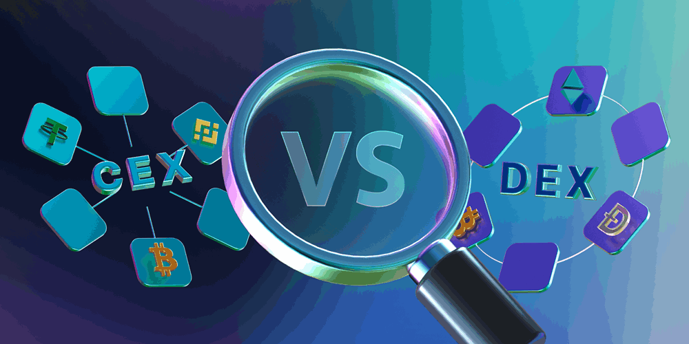 مقایسه صرافی غیرمتمرکز و صرافی متمرکز