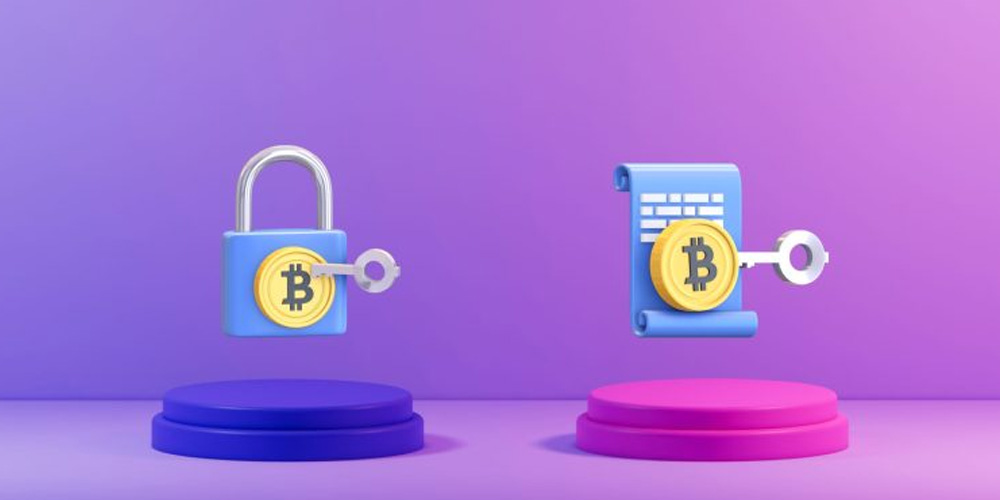 ارتباط کلیدهای خصوصی، عمومی، عبارت بازیابی