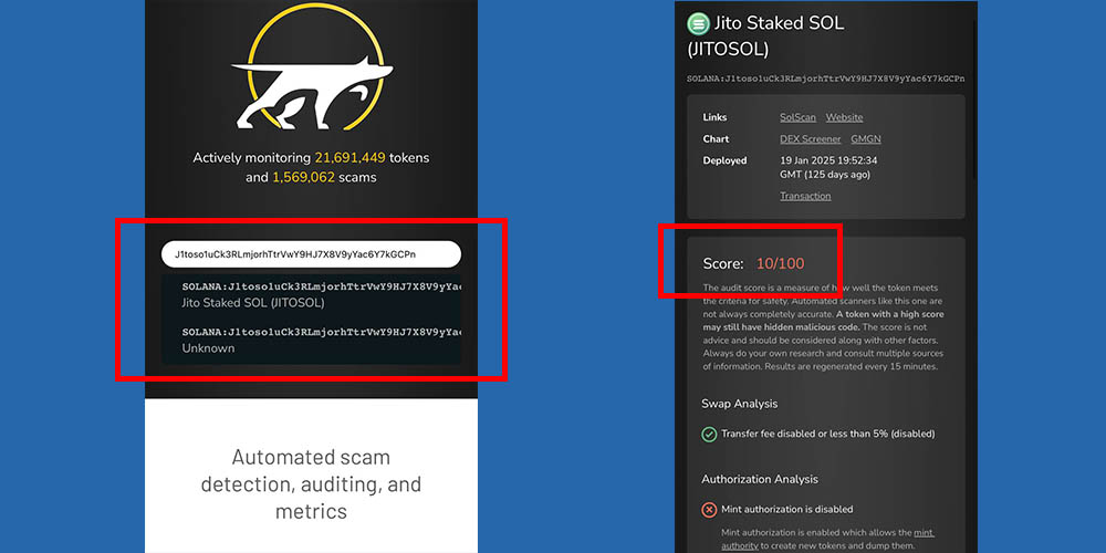 بررسی امنیت توکن