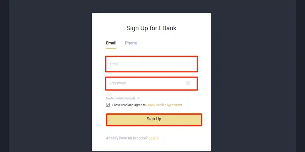 ثبت نام در ال بانک برای خرید و فروش ارز دیجیتال