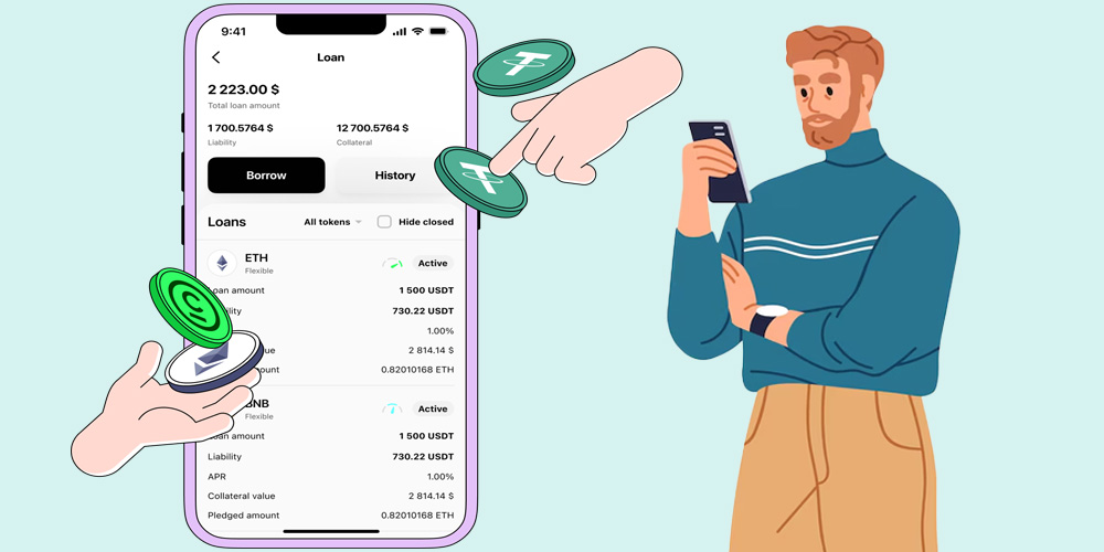 وام ارز دیجیتال چطور کار میکند
