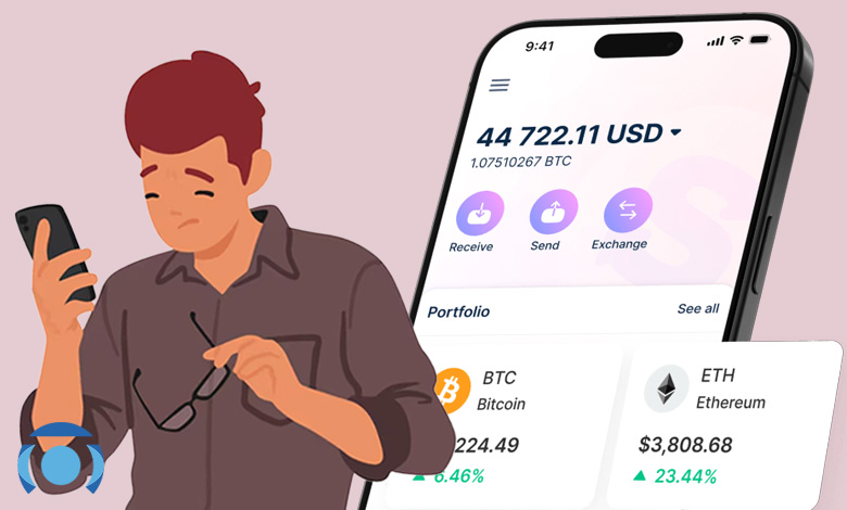 انتقال اشتباه ارز دیجیتال