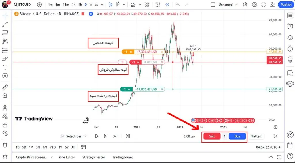 بک تست گرفتن دستی