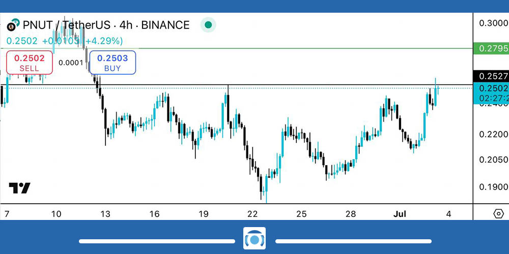 تحلیل ارز Pnut