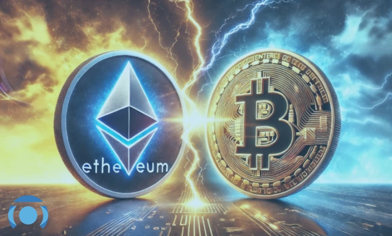 ارزش اتریوم از بیت کوین سبقت میگیرد