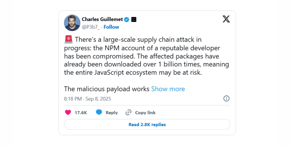 هشدار رئیس بخش تکنولوژی لجر