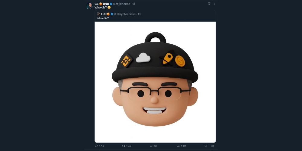 توییت CZ در مورد میم کوین Palu