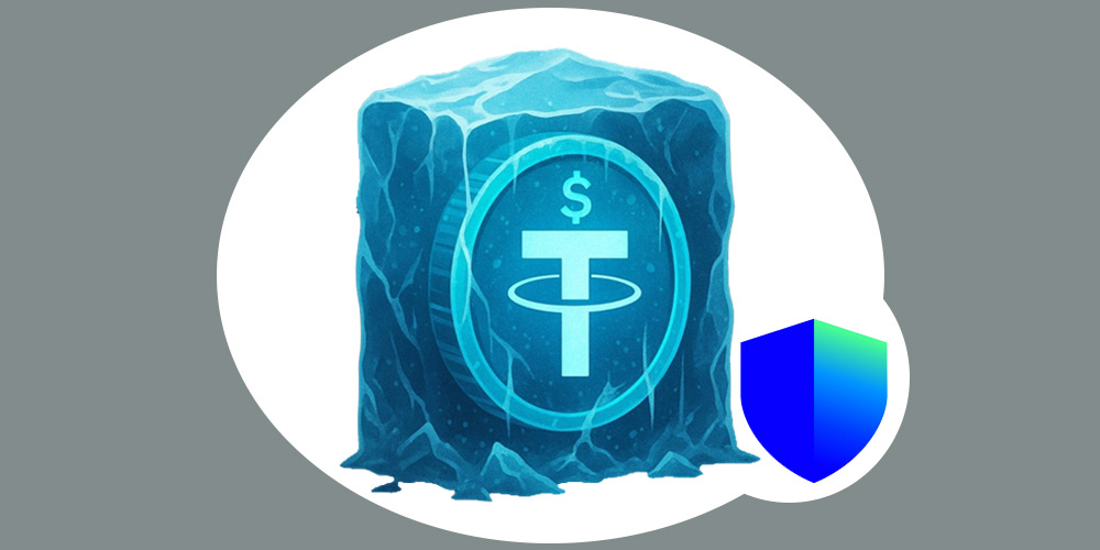 مسدود شدن تتر در تراست ولت