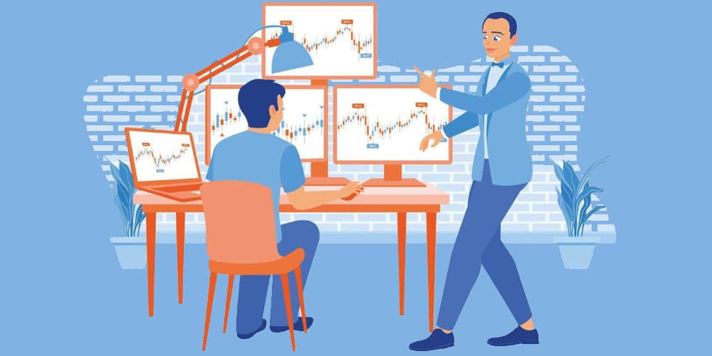 تریدر و سرمایهگذار در بازار کریپتو