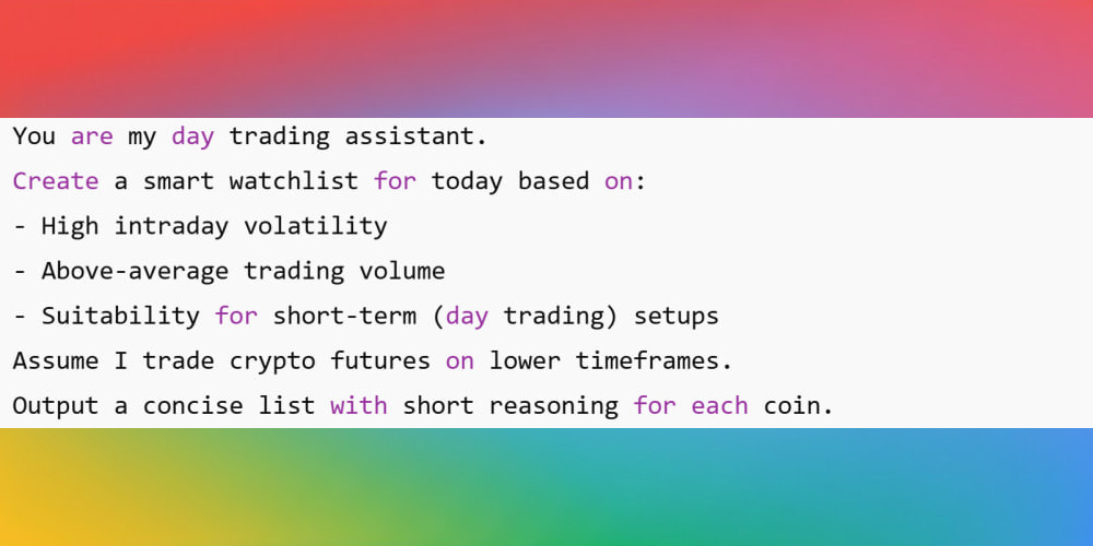 ساخت واچلیست هوشمند