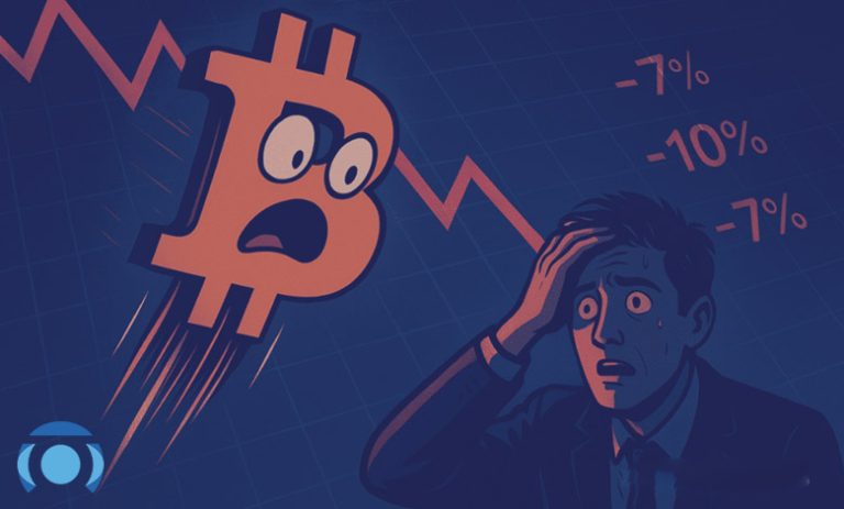 هشدار: یک الگو نزولی از ریزش قیمت بیت کوین تا ۷۰,۰۰۰ دلار خبر می‌دهد