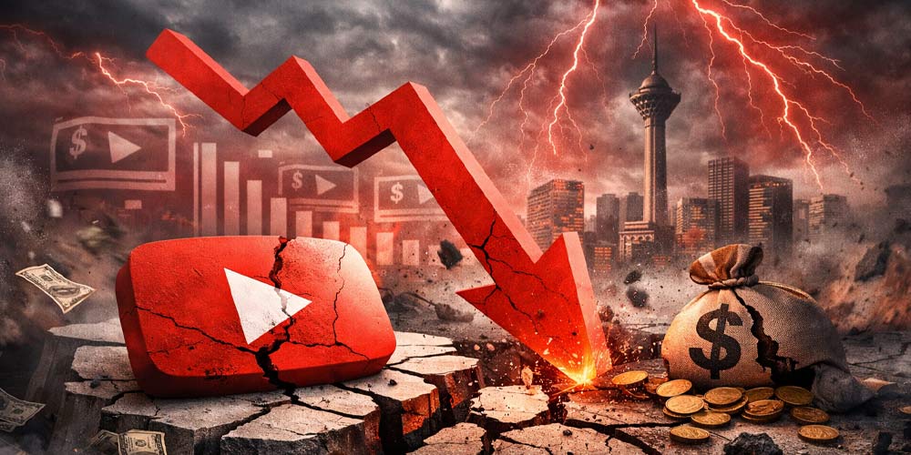 بحران درآمد یوتیوبرهای ایرانی