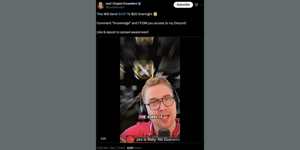 پیش بینی قیمت ۱۰ تا ۲۰ دلاری برای ریپل