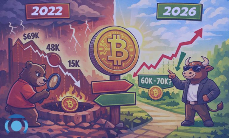 تحلیل بیت کوین: آیا رفتار فعلی BTC یادآور چرخه نزولی ۲۰۲۲ است؟